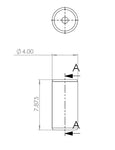 Self-Skin Foamed Roller - 8”L x 4”W