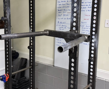 Dip Attachment for Starting Strength Rack