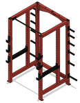 3x3 Power Rack with weight storage