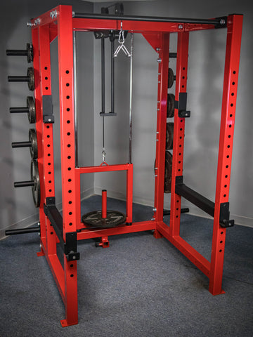 3x3 Power Rack with weight storage